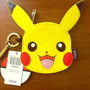 Loungefly Pokémon Pikachu Face Coin Purse